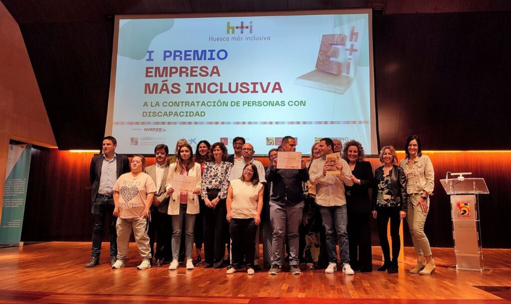 Ganadores del I Premio Empresa más inclusiva