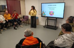 Curso sobre liderazgo realizado en el centro de Valentia en Fraga. 